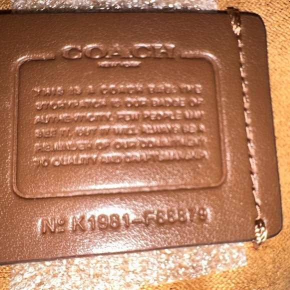 Coach Mini Cassidy Leather Snake Embossed Crossbody New With Tags - Picture 4 of 11